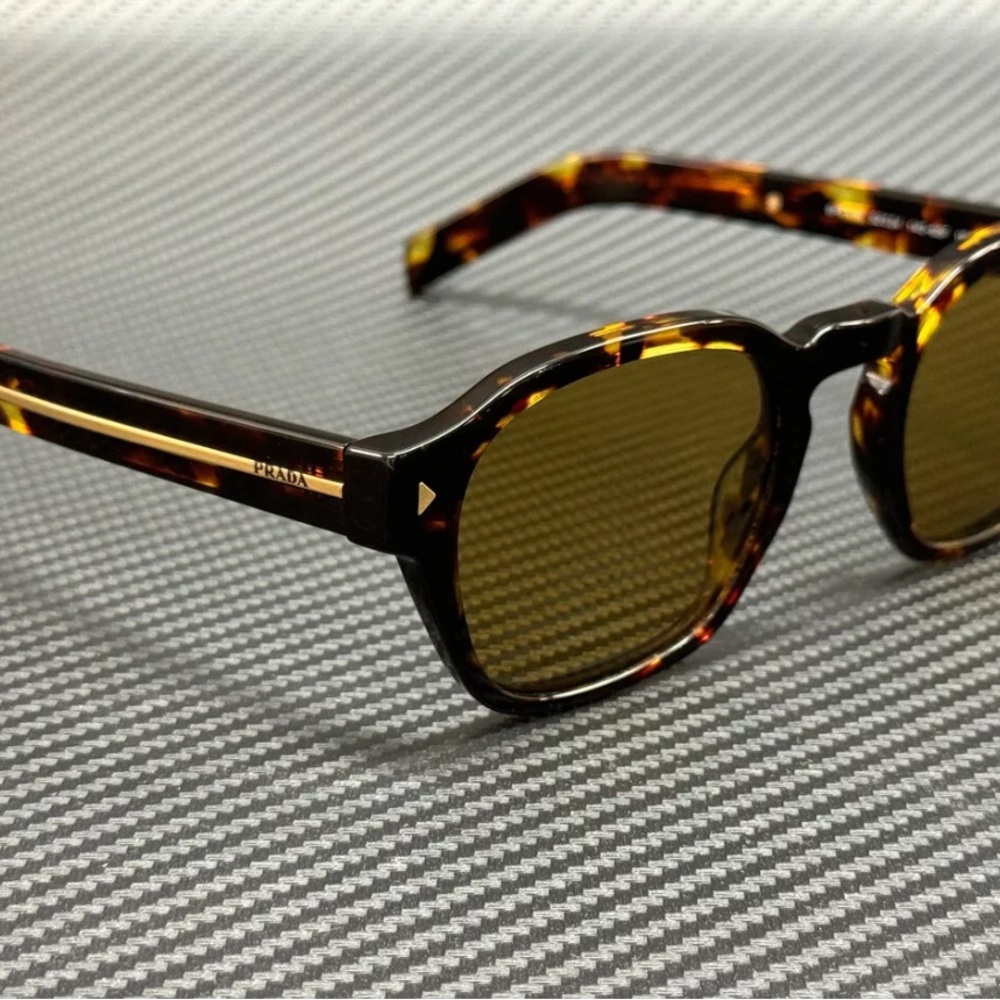 Prada Brown Tortoise Sunglasses - Picture 3 of 5